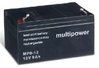 multipower Batterie 12V/9 Ah(C20)