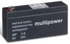 multipower Batterie MP3-8 8V/3 Ah