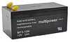 multipower Batterie MP3-12N 12V/3 Ah