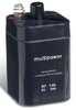 multipower Batterie 6V/5 Ah(C20)