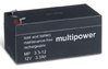 multipower Batterie 12V/3,3 Ah(C20)