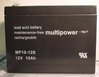 multipower Batterie MP10-12S 12V/10Ah