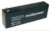multipower MP2,4-12C 12V/2,4Ah