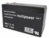 multipower Batterie MPL7,2-12 12V/7,2 Ah